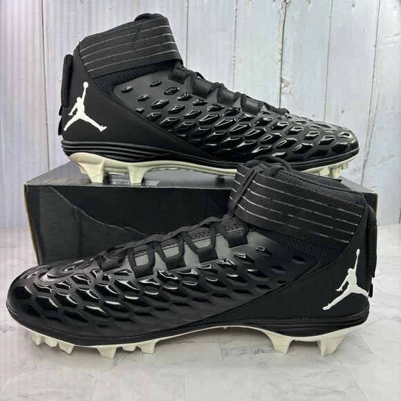 Size 15 Jordan Force Savage Pro 2 Oklahoma Sooners Football Cleats CV1663-004 - Picture 2 of 9